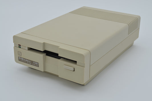 1581S - A beautiful, 100% compatible replica of Commodore's 1581 floppy disk drive