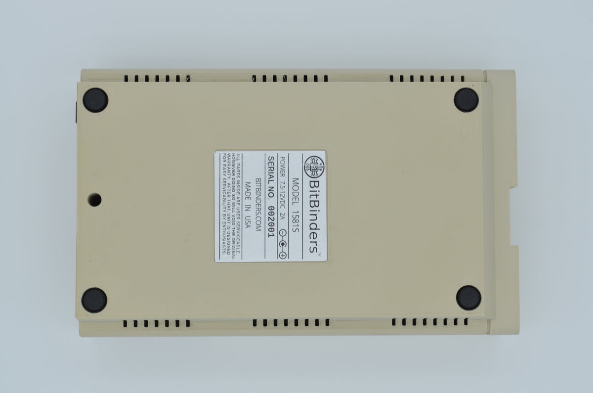 1581S - A beautiful, 100% compatible replica of Commodore's 1581 flopp ...