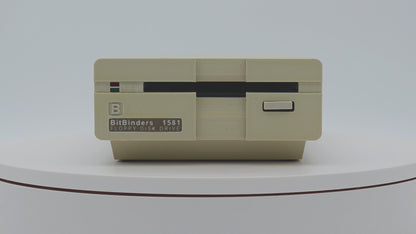 1581S - A beautiful, 100% compatible replica of Commodore's 1581 floppy disk drive